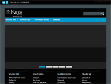 Tablet Screenshot of fareslegal.com
